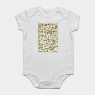 Skeletal Anatomy Baby Bodysuit